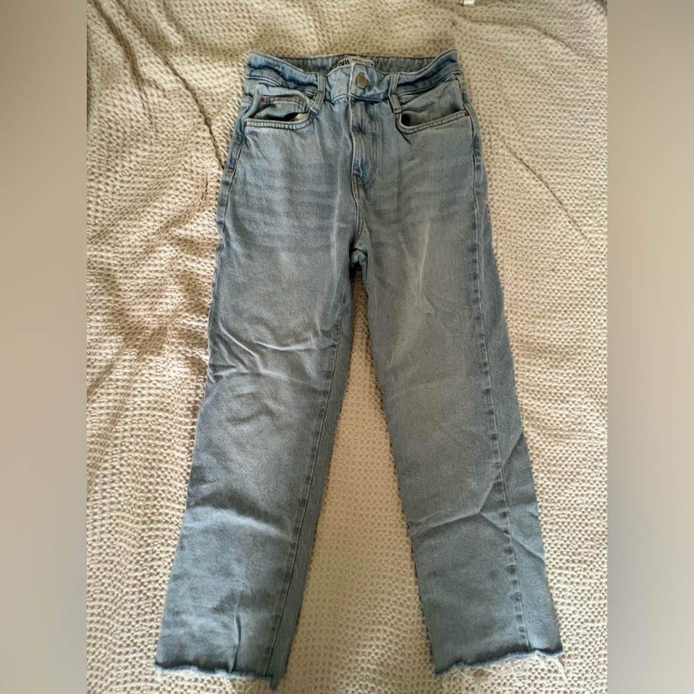Zara light blue jeans